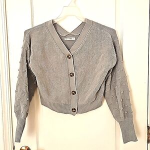 Moon & Madison Foamy green cardigan